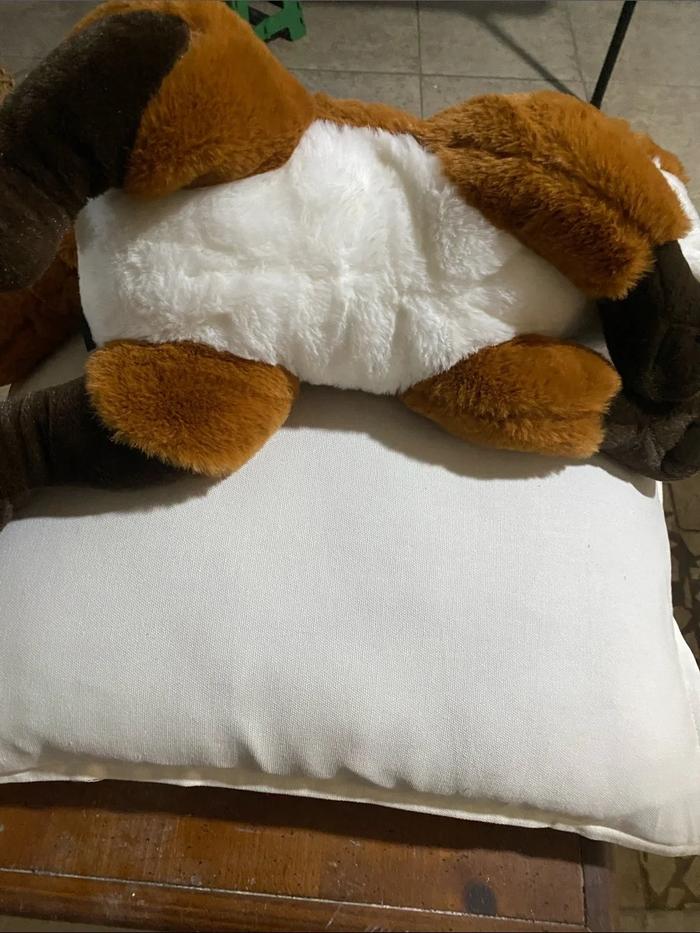 FAO Schwarz Plush Fox Dog Toy - Brown and White